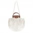 Longchamp | Le Pliage Filet L Mesh bag Ecru - Canvas | Ecru