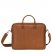 Longchamp | Le Foulonné M Briefcase Caramel - Leather | Caramel