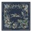 Longchamp | Forêt Silk scarf 90 Navy - OTHER | Navy