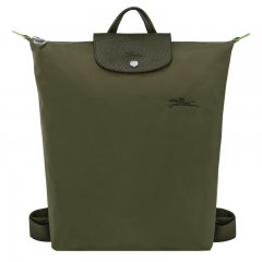 Longchamp | Le Pliage Green M Backpack Forest - Canvas | Forest