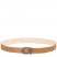 Longchamp | Le Roseau Ladies' belt Walnut - Leather | Walnut