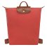 Longchamp | Le Pliage Original M Backpack Tomato - Canvas | Tomato