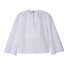 Longchamp | Blouse White - Poplin embroidered | White