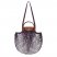 Longchamp | Le Pliage Filet L Mesh bag Eggplant - Canvas | Eggplant