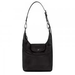 Longchamp | Le Pliage Xtra M Shoulder bag Black - Leather | Black