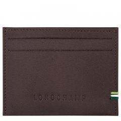 Longchamp | sur Seine Card holder Mocha - Leather | Mocha