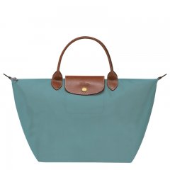 Longchamp | Le Pliage Original M Handbag Eucalyptus - Recycled canvas | Eucalyptus