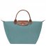 Longchamp | Le Pliage Original M Handbag Eucalyptus - Recycled canvas | Eucalyptus