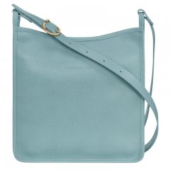 Longchamp | Le Foulonné M Crossbody bag Eucalyptus - Leather | Eucalyptus