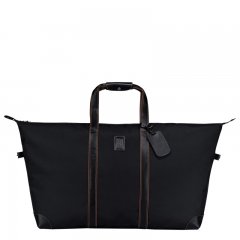 Longchamp | Boxford XL Travel bag Black - Recycled canvas | Black