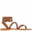 Longchamp | x K.Jacques Sandals Brown - Leather | Brown