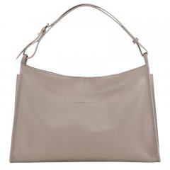 Longchamp | Le Foulonné XL Shoulder bag Turtledove - Leather | Turtledove