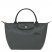 Longchamp | Le Pliage Green S Handbag Graphite - Recycled canvas | Graphite