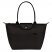 Longchamp | Le Pliage Green M Tote bag Black - Recycled canvas | Black