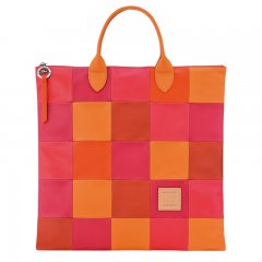 Longchamp | Re-Play L Handbag Carrot - Leather | Carrot