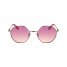 Longchamp | Sunglasses Gold/Pink - Metal | Gold/Pink