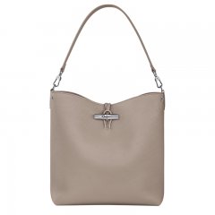 Longchamp | Le Roseau M Shoulder bag Clay - Leather | Clay