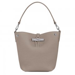 Longchamp | Le Roseau XS Bucket bag Clay - Leather | Clay