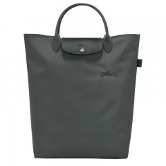 Longchamp | Le Pliage Green M Tote bag Graphite - Canvas | Graphite