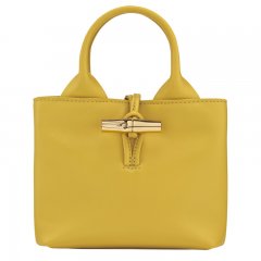 Longchamp | Le Roseau XS Handbag Ginger - Leather | Ginger