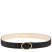 Longchamp | Le Foulonné Ladies' belt Black - Leather | Black