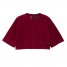 Longchamp | Leather crop top Beetroot - Leather | Beetroot