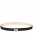 Longchamp | Box-Trot Ladies' belt Black - Leather | Black