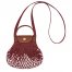 Longchamp | Le Pliage Filet XS Mesh bag Mahogany - Canvas | Mahogany