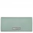 Longchamp | Le Roseau Flap wallet Celadon - Leather | Celadon