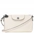 Longchamp | Le Pliage Xtra XS Crossbody bag Ecru - Leather | Ecru