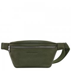 Longchamp | Le Foulonné M Belt bag Khaki - Leather | Khaki