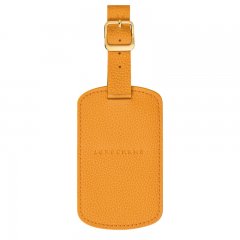 Longchamp | Le Foulonné Luggage tag Apricot - Leather | Apricot