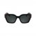 Longchamp | Sunglasses Black/Havana Red - Acetate | Black/Havana Red