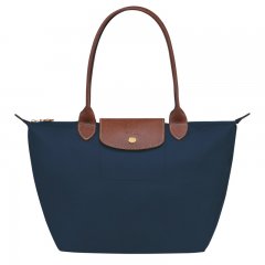 Longchamp | Le Pliage Original M Tote bag Navy - Recycled canvas | Navy