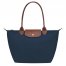 Longchamp | Le Pliage Original M Tote bag Navy - Recycled canvas | Navy