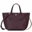 Longchamp | Essential XS Handbag Eggplant - Leather | Eggplant