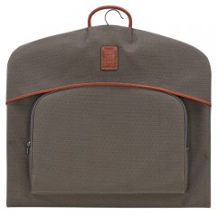 Longchamp | Boxford Garment cover Brown - Recycled canvas | Brown