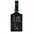 Longchamp | LGP Travel Luggage tag Black/Green - Leather | Black/Green