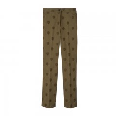 Longchamp | Trousers Artichoke - Embroidered gabardine | Artichoke