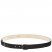 Longchamp | 3D Ladies' belt Black - Leather | Black