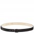 Longchamp | 3D Ladies' belt Black - Leather | Black