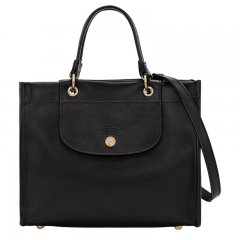 Longchamp | Cabas S Handbag Black - Leather | Black