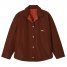 Longchamp | Padded blouson Chestnut/Tomato - Technical taffeta | Chestnut/Tomato