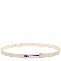 Longchamp | Le Roseau Ladies' belt Paper - Leather | Paper