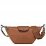 Longchamp | Le Pliage Xtra XS Crossbody bag Cognac - Leather | Cognac