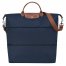 Longchamp | Le Pliage Original Travel bag expandable Navy - Recycled canvas | Navy