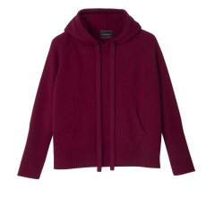 Longchamp | Hoodie jumper Beetroot - Knit | Beetroot