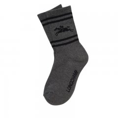 Longchamp | Socks Anthracite - Knit | Anthracite