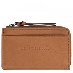 Longchamp | 3D Card holder Natural - Leather | Natural