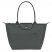 Longchamp | Le Pliage Green M Tote bag Graphite - Recycled canvas | Graphite